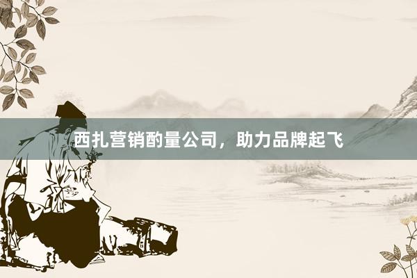 西扎营销酌量公司，助力品牌起飞